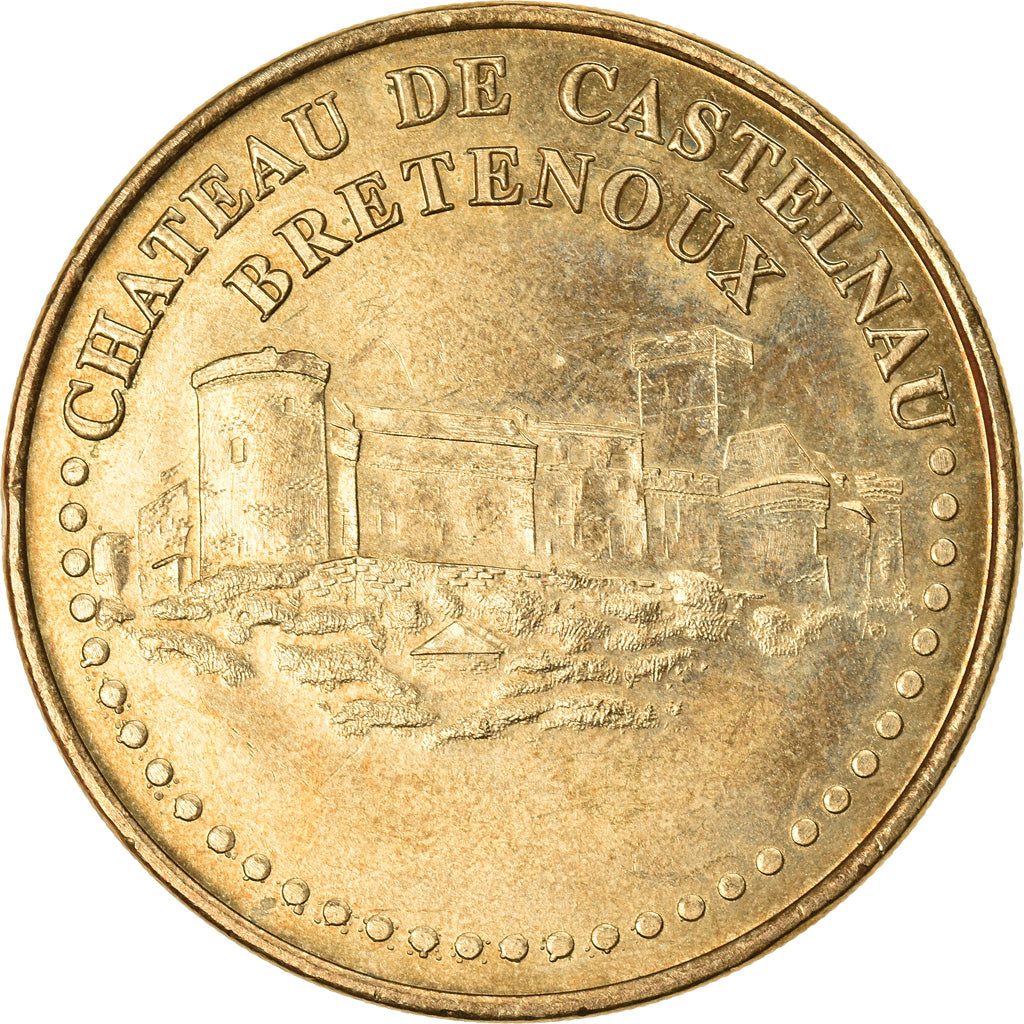 France, Medal, Touristic token, Châteaux de Castelnau, Bretenoux, Politics