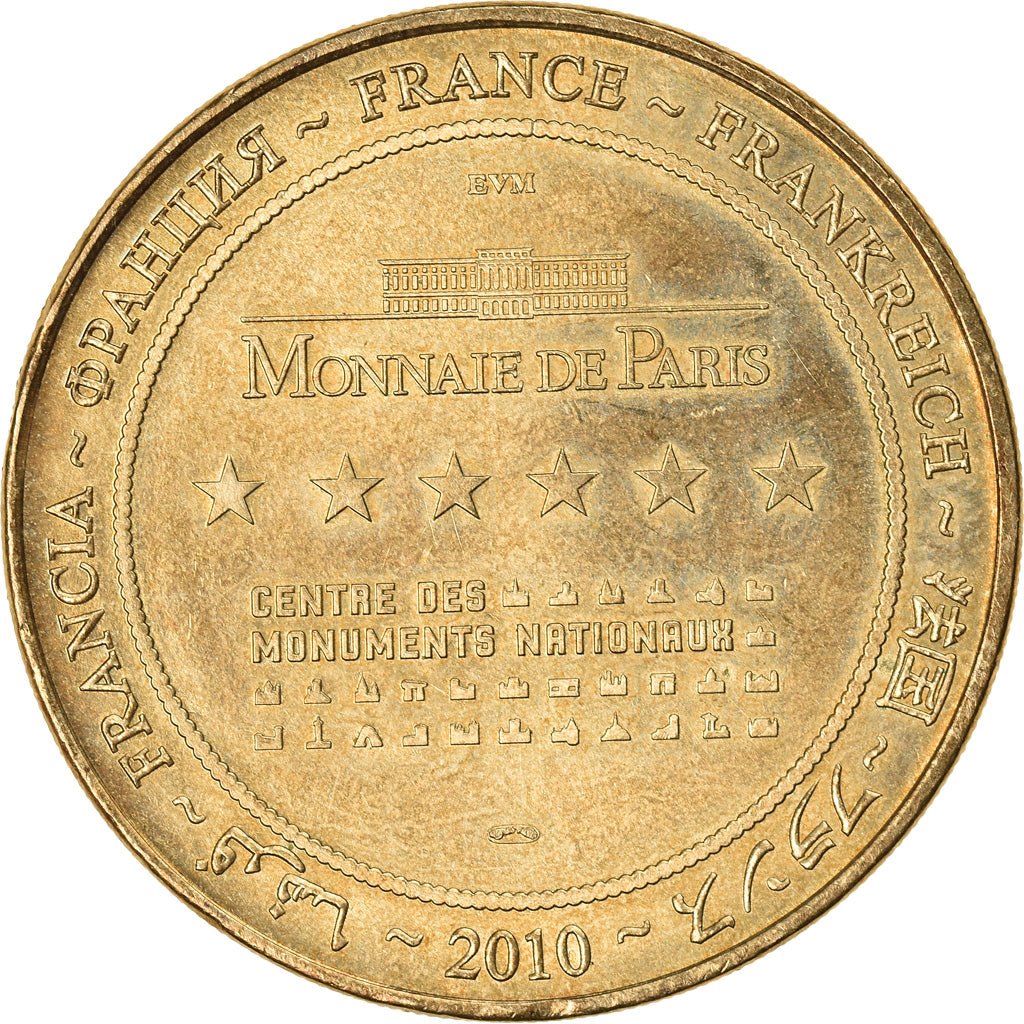 France, Medal, Touristic token, Châteaux de Castelnau, Bretenoux, Politics
