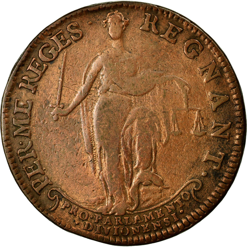 France, Jeton, Royal, TTB, Cuivre, Feuardent:3649