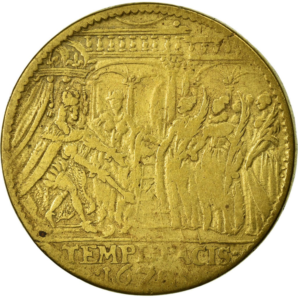 France, Token, Royal, EF(40-45), Copper, Feuardent:12519