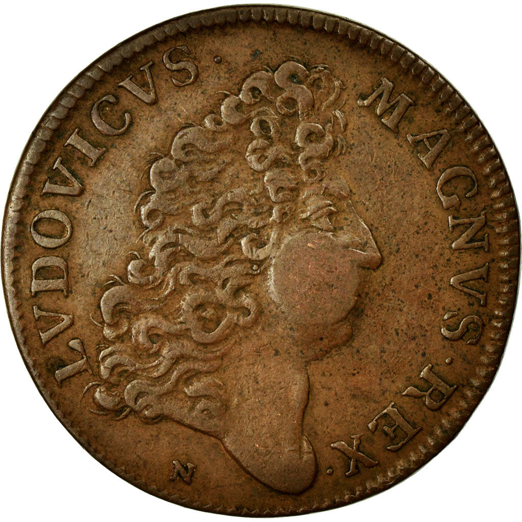 Francja, Token, Królewskie, AU(50-53), Mosiądz