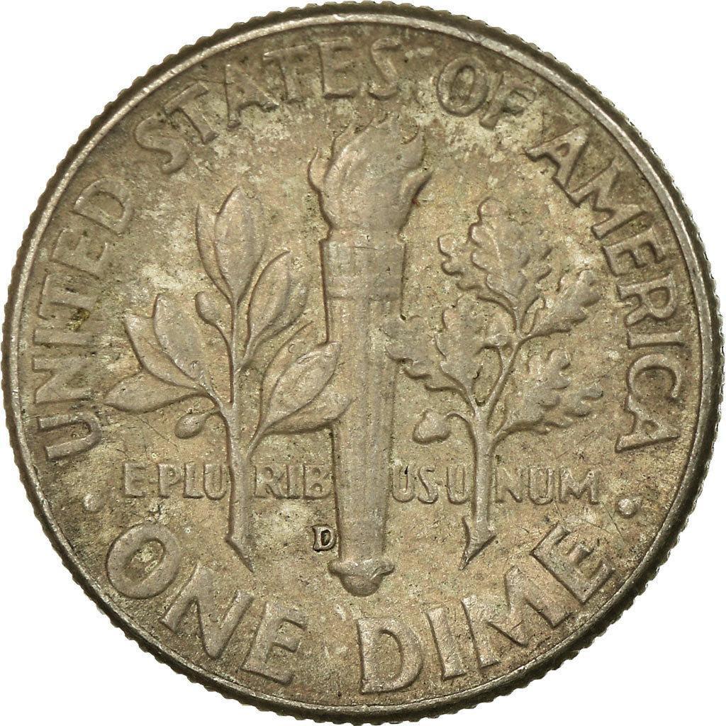 Coin, United States, Roosevelt Dime, Dime, 1964, U.S. Mint, Denver, VF(30-35)