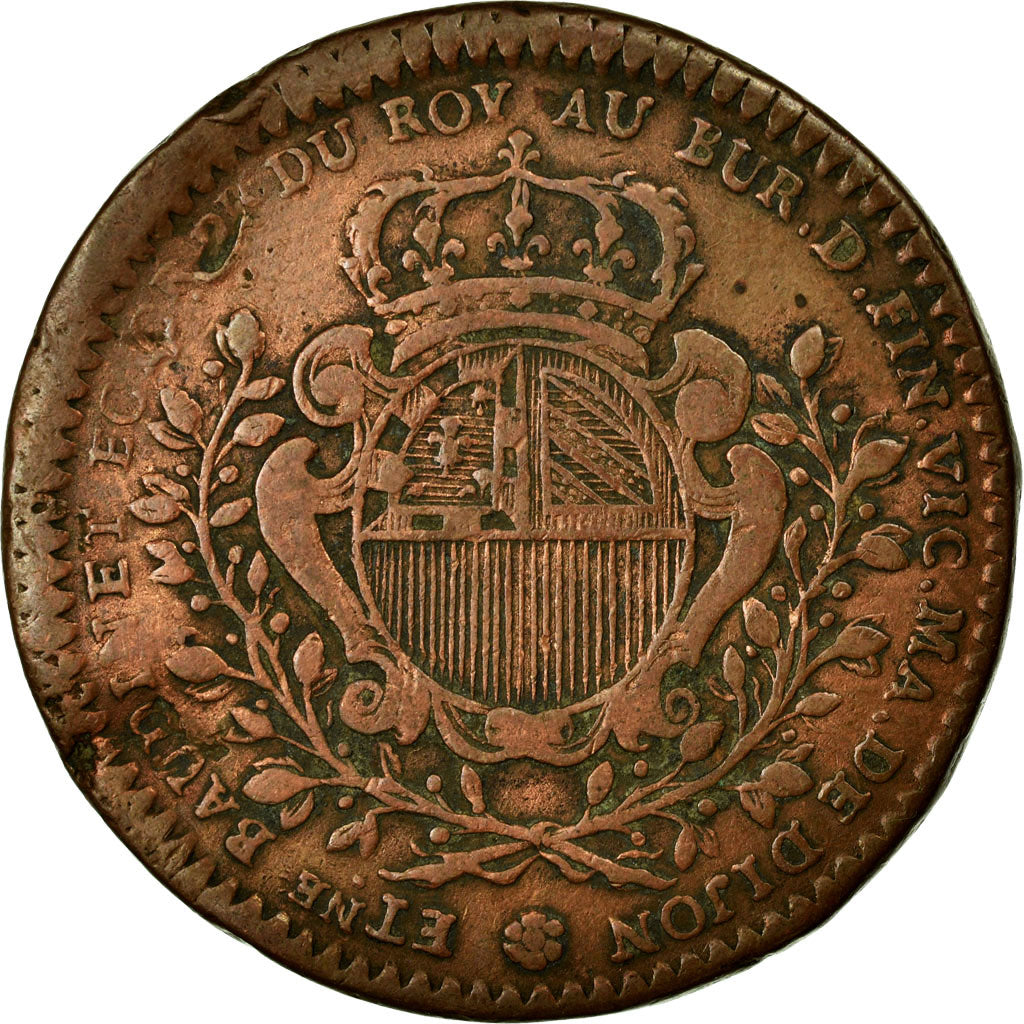 Francja, Token, Królewskie, EF(40-45), Miedź, Feuardent:12934