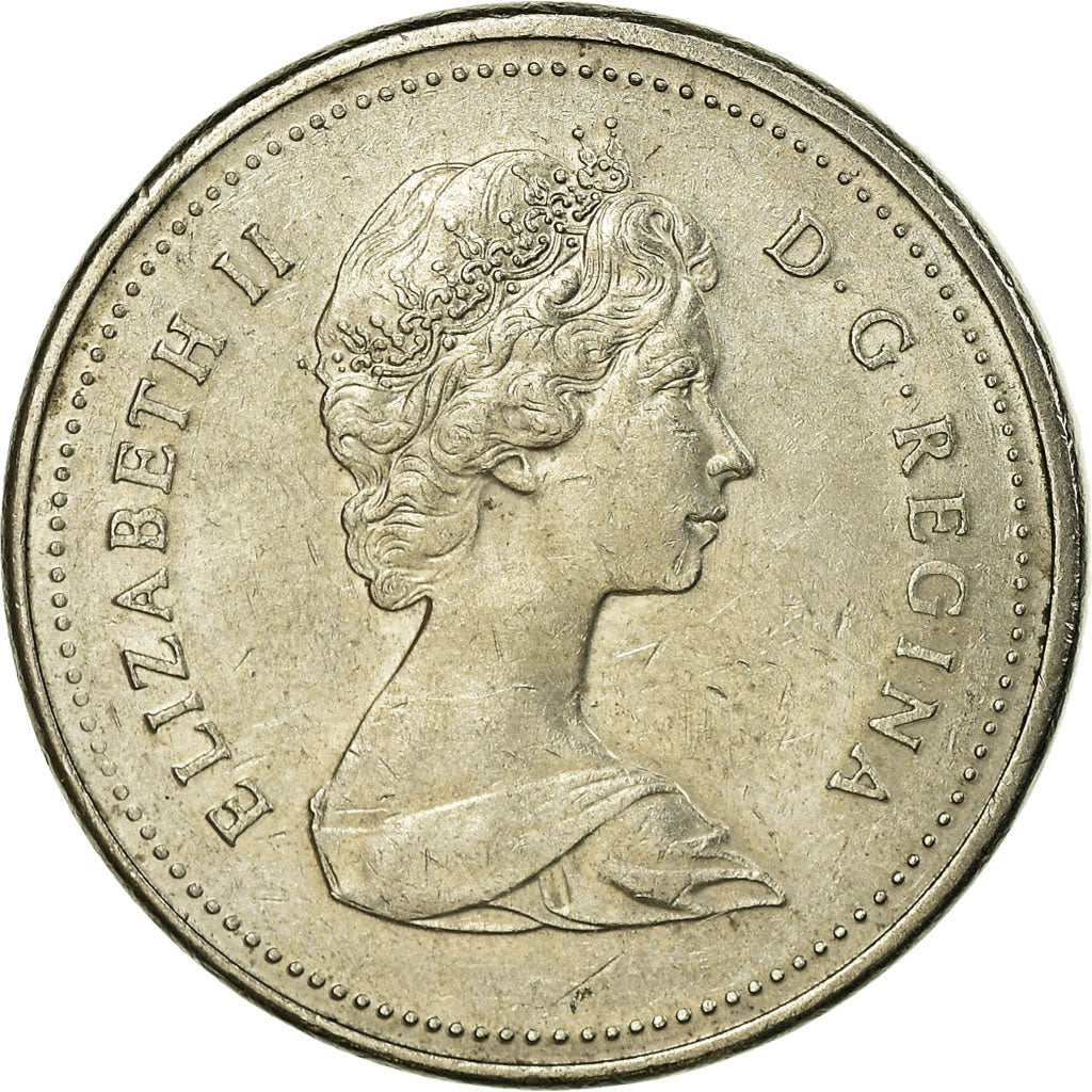 Münze, Kanada, Elizabeth II, 5 Cents, 1985, Royal Canadian Mint, Ottawa, SS