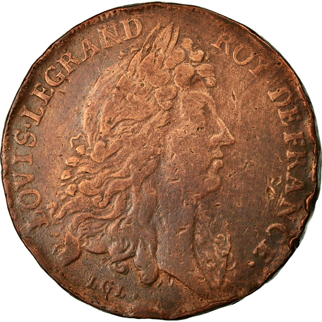 France, Token, Royal, EF(40-45), Copper, Feuardent:2050.