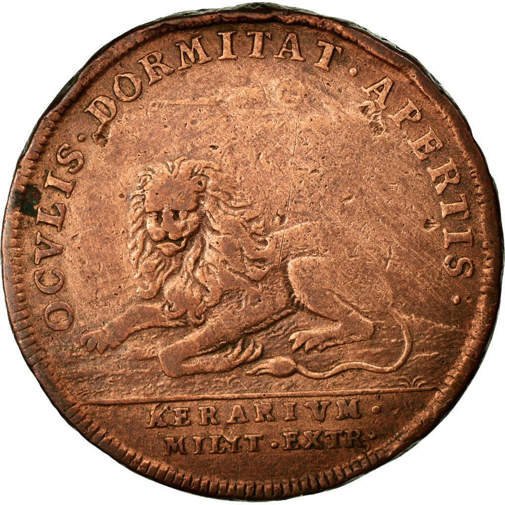 France, Token, Royal, EF(40-45), Copper, Feuardent:2050.