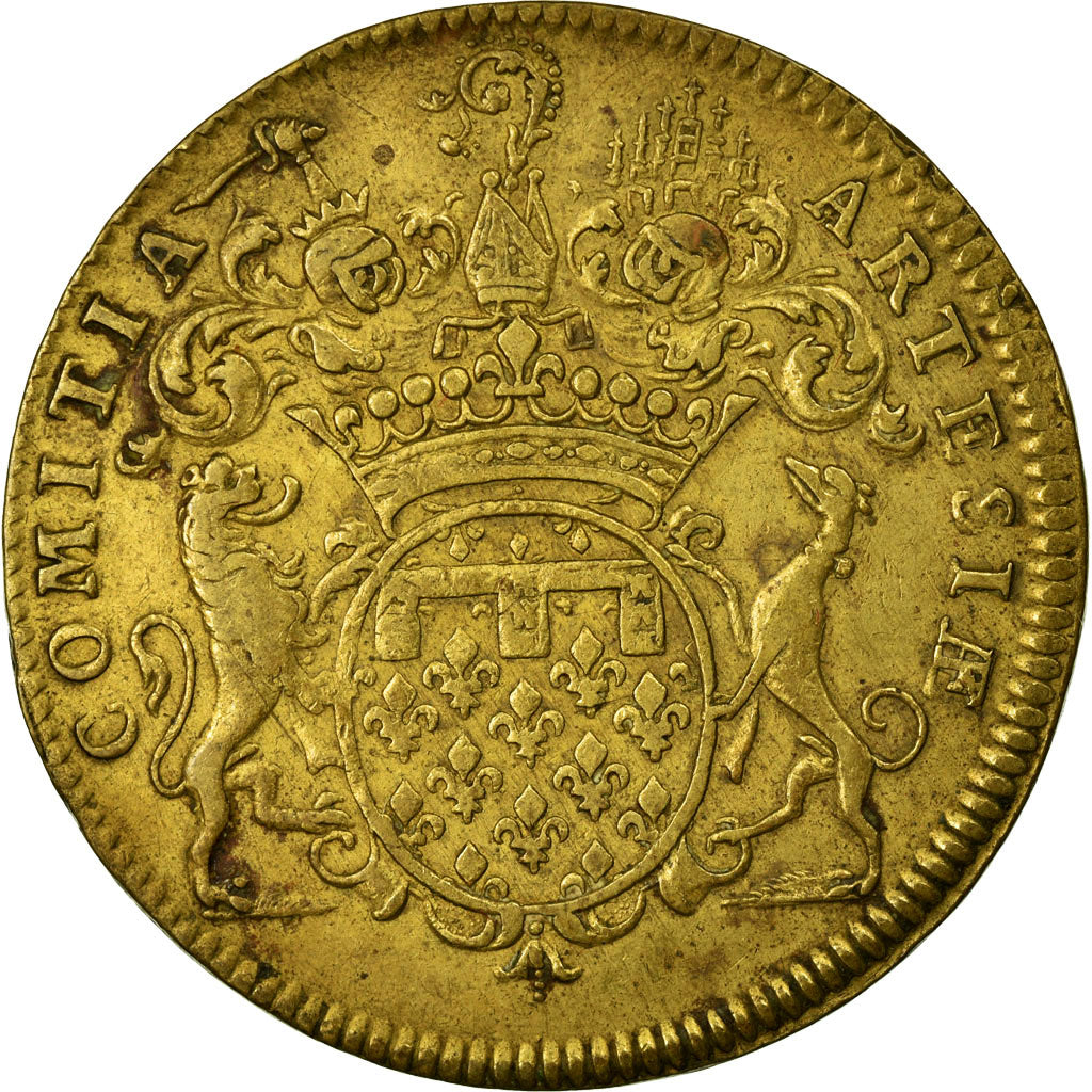 Francia, Token, Royal, MBC, Latón
