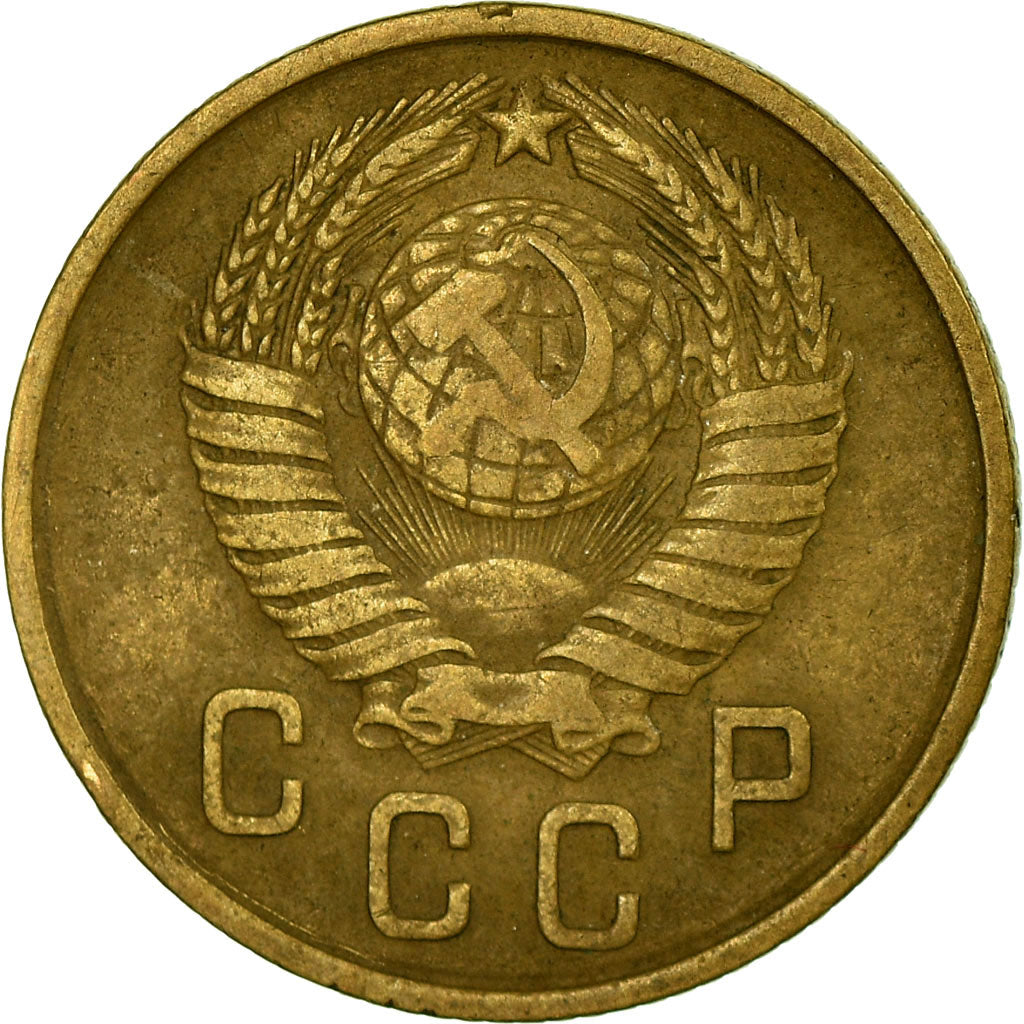 Moneta, Russia, 2 Kopeks, 1957, Saint-Petersburg, VF(30-35), Aluminium-Brąz