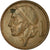 Moneda, Bélgica, 20 Centimes, 1954, BC+, Bronce, KM:147.1