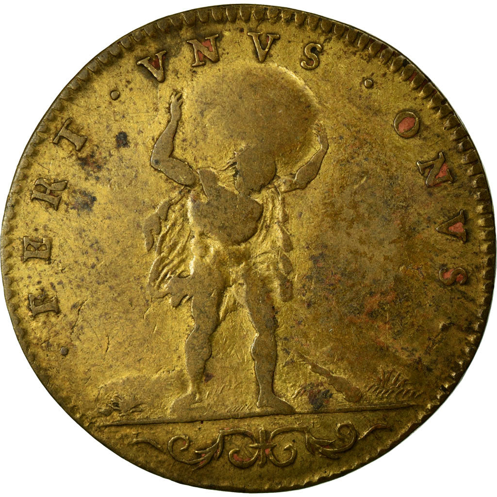Francja, Token, żetonowe liczenie, AU(50-53), Miedź