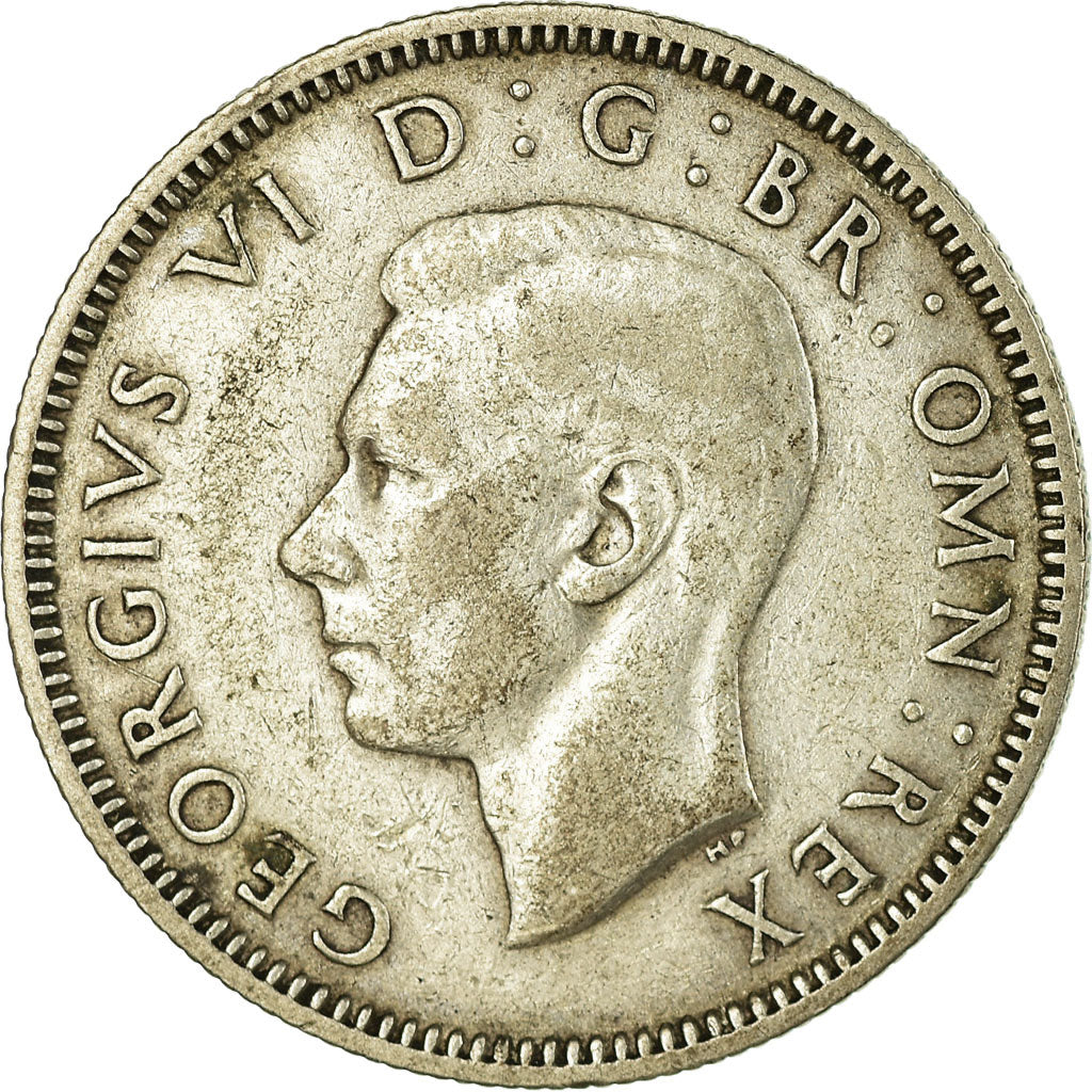 Moeda, Grã-Bretanha, George VI, Shilling, 1939, VF(30-35), Prata, KM:853