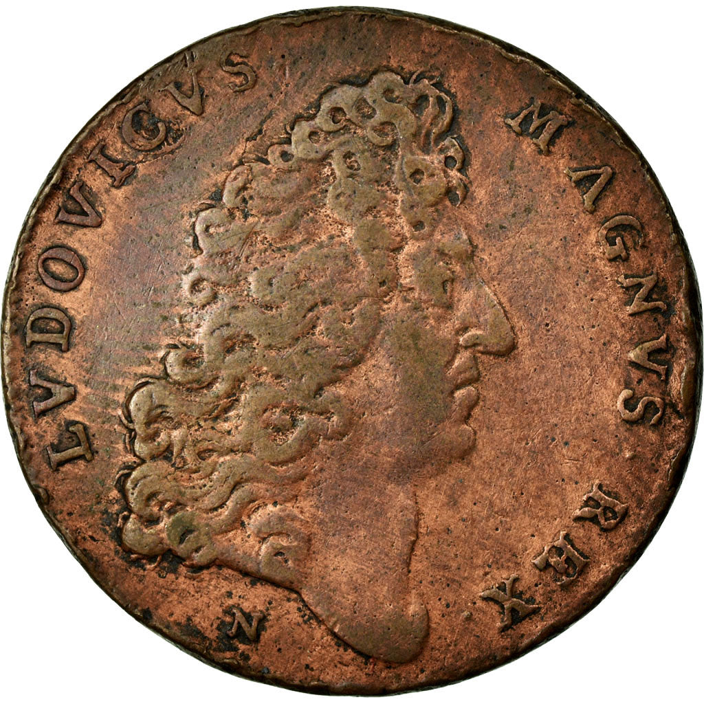 Francja, Token, Królewskie, EF(40-45), Miedź, Feuardent:12915