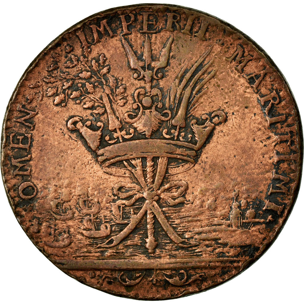 Francja, Token, Królewskie, EF(40-45), Miedź, Feuardent:12915