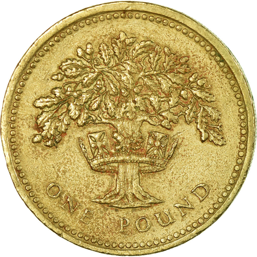 Coin, Great Britain, Elizabeth II, Pound, 1987, VF(30-35), Nickel-brass, KM:948