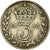 Coin, Great Britain, George V, 3 Pence, 1917, EF(40-45), Silver, KM:813