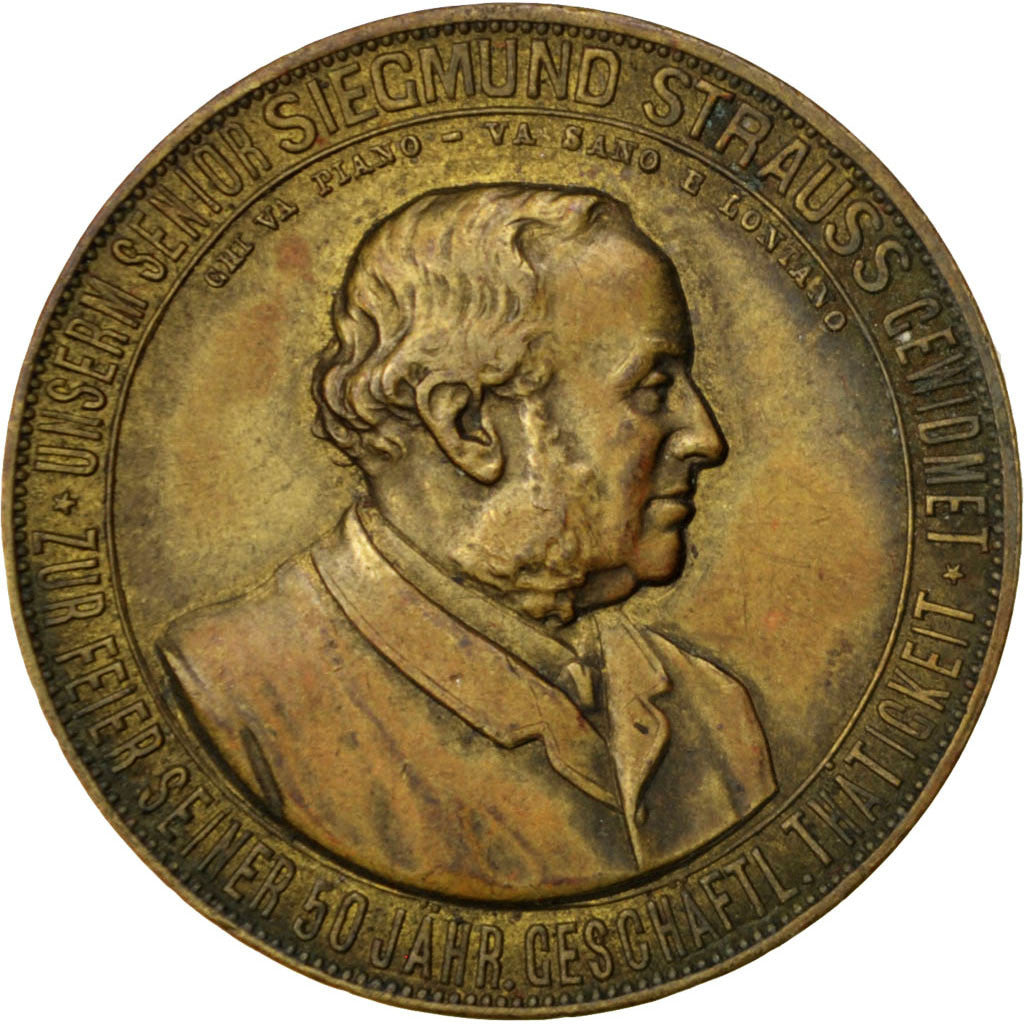 Germany, Medal, Politics, Society, War, AU(50-53), Copper