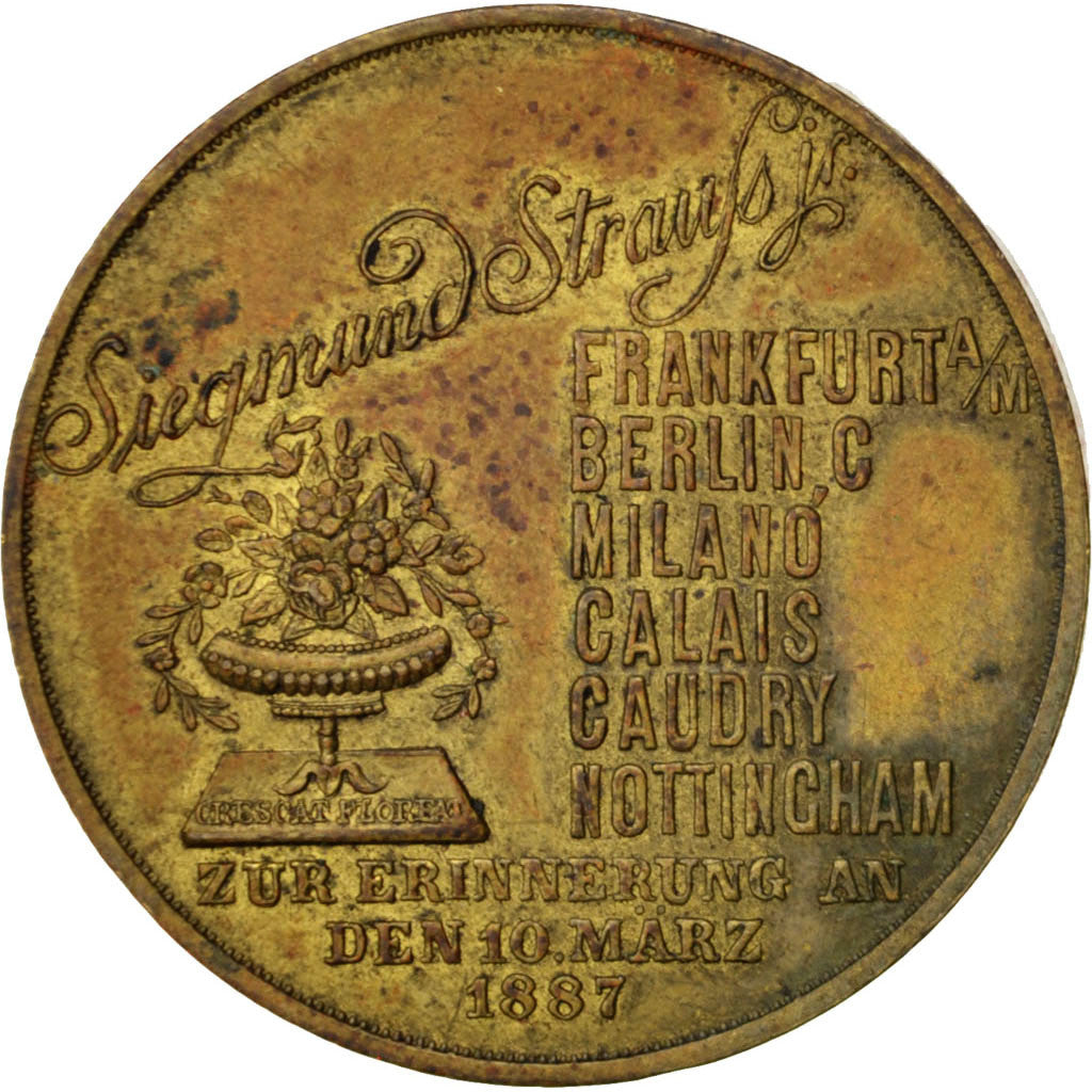 Germany, Medal, Politics, Society, War, AU(50-53), Copper