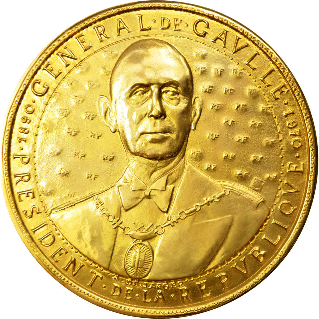 Frankrijk, Medal, French Fifth Republic, History, FDC, Bronze