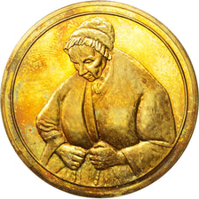 Frankrijk, Medal, French Fifth Republic, Arts & Culture, ZF+, Vermeil