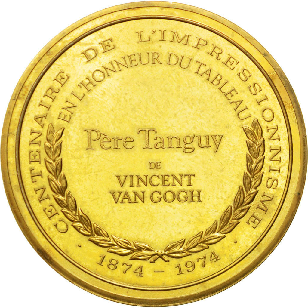 Frankrijk, Medal, French Fifth Republic, Arts & Culture, PR, Vermeil