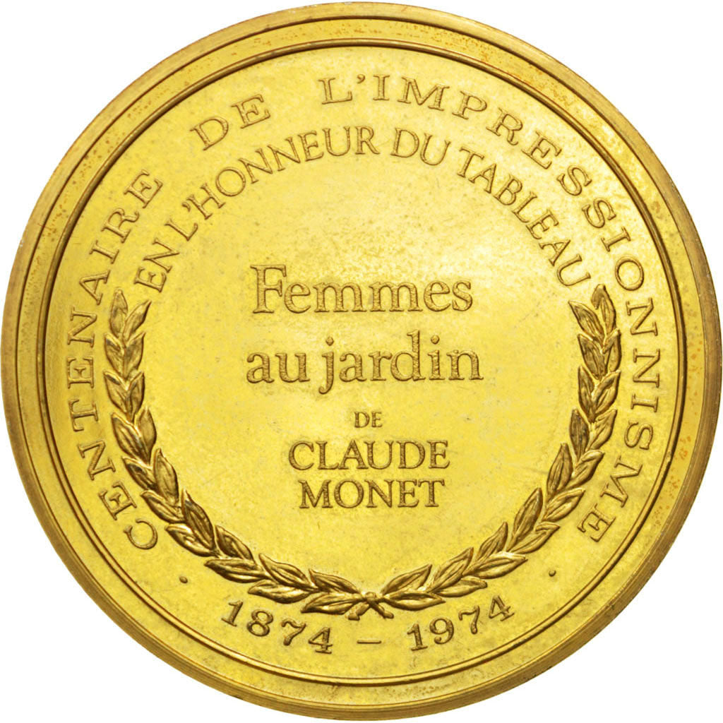 Frankrijk, Medal, French Fifth Republic, Arts & Culture, PR, Vermeil