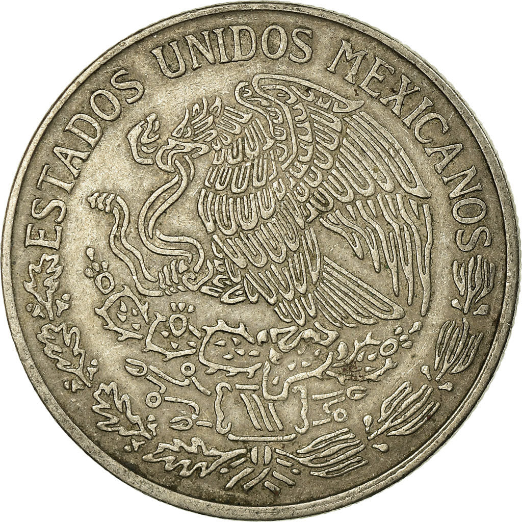 Coin, Mexico, Peso, 1972, Mexico City, VF(30-35), Copper-nickel, KM:460