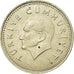 Munten, Turkije, 2500 Lira, 1992, ZF, Nickel-Bronze, KM:1015