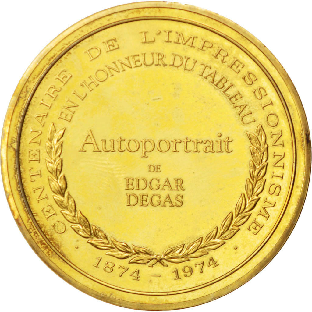 Frankreich, Medal, French Fifth Republic, Arts & Culture, VZ, Vermeil