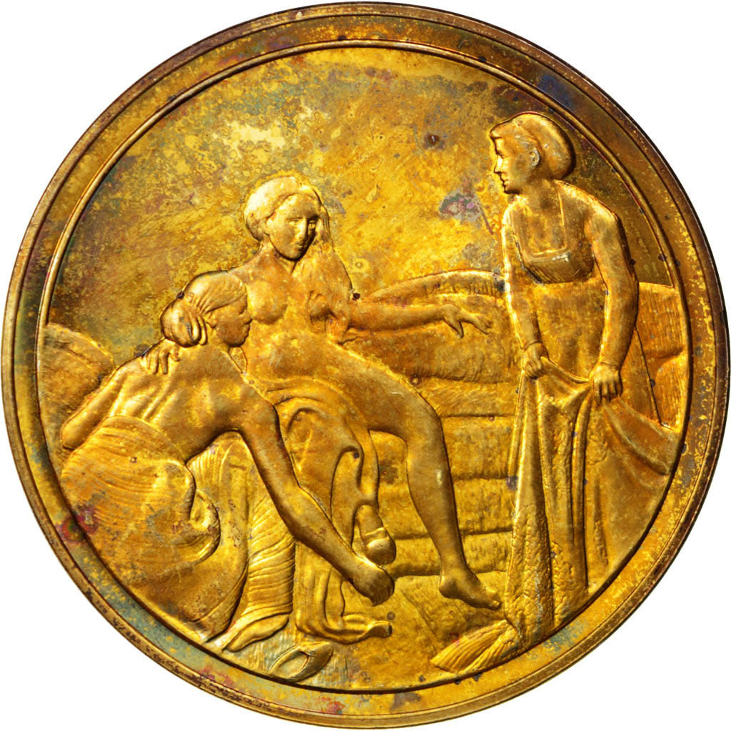 Frankrijk, Medal, French Fifth Republic, Arts & Culture, PR, Vermeil