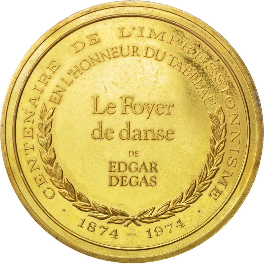 Frankrijk, Medal, French Fifth Republic, Arts & Culture, PR, Vermeil