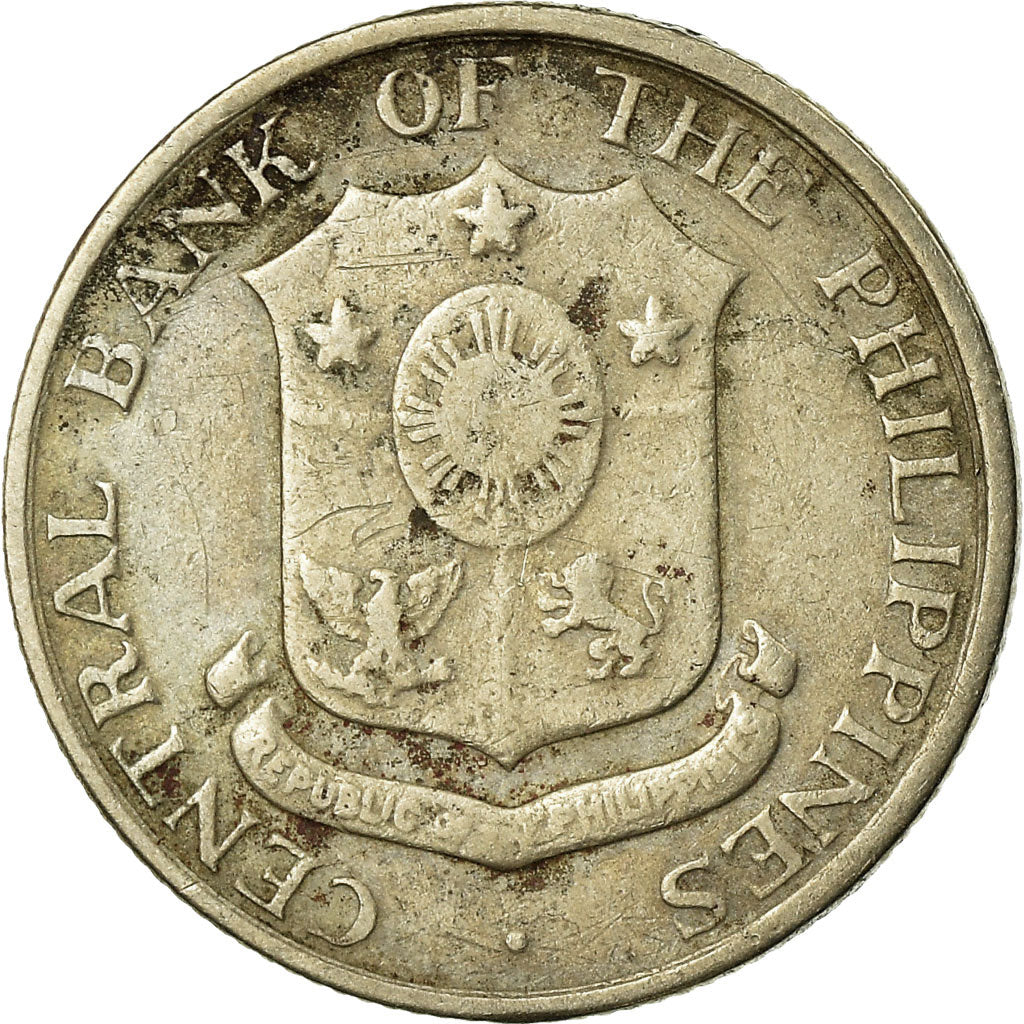 Munten, Fillipijnen, 10 Centavos, 1962, ZF, Copper-Nickel-Zinc, KM:188