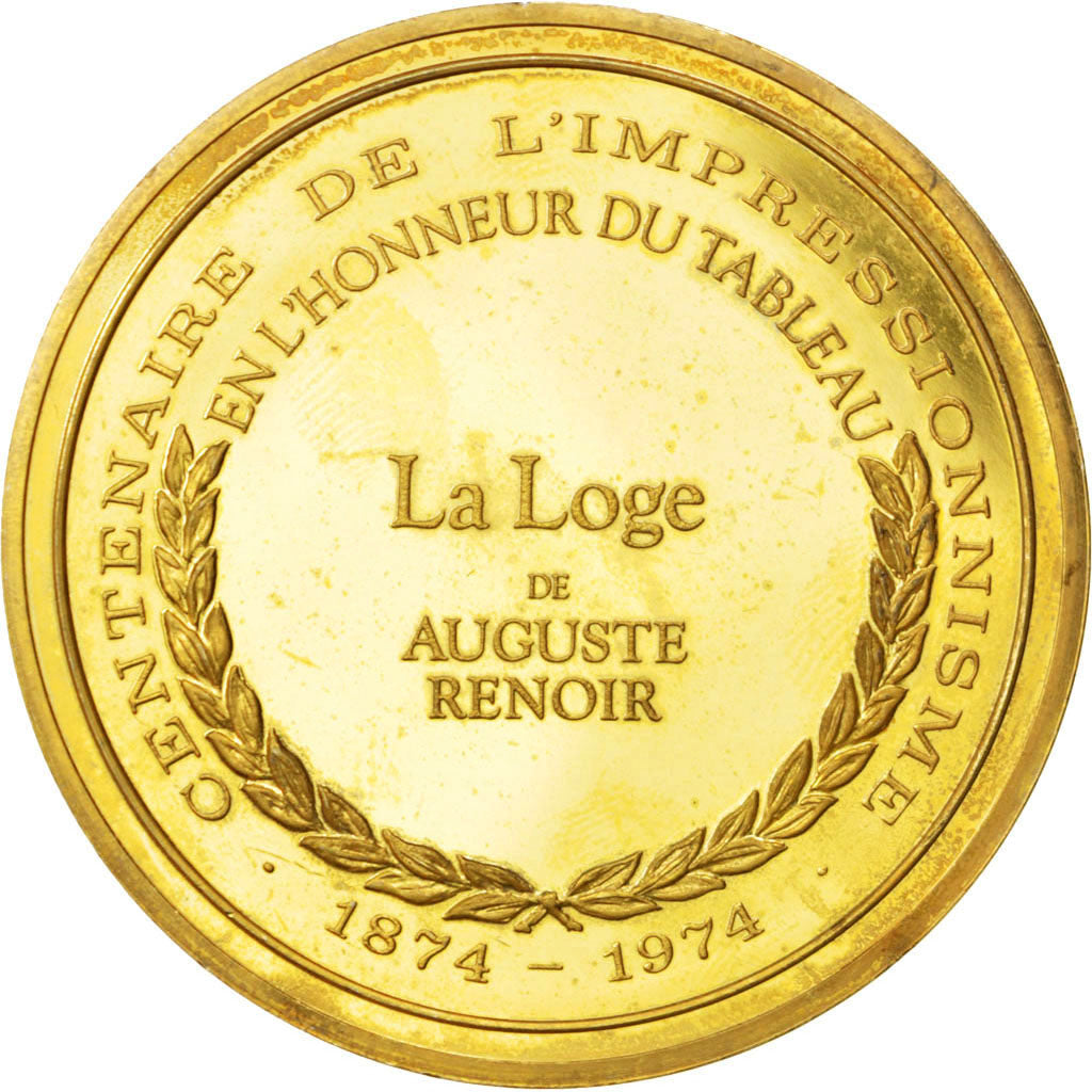 Frankrijk, Medal, French Fifth Republic, Arts & Culture, PR, Vermeil