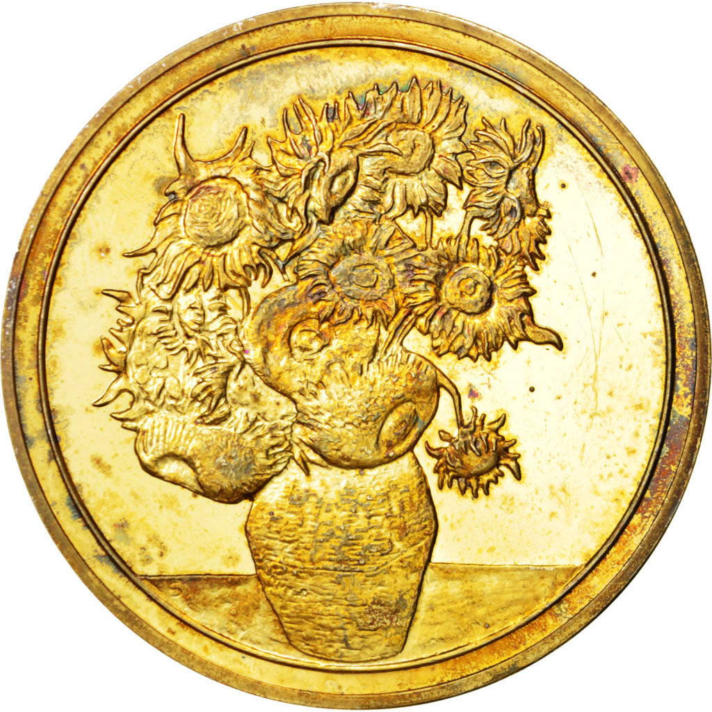 Frankrijk, Medal, French Fifth Republic, Arts & Culture, PR, Vermeil