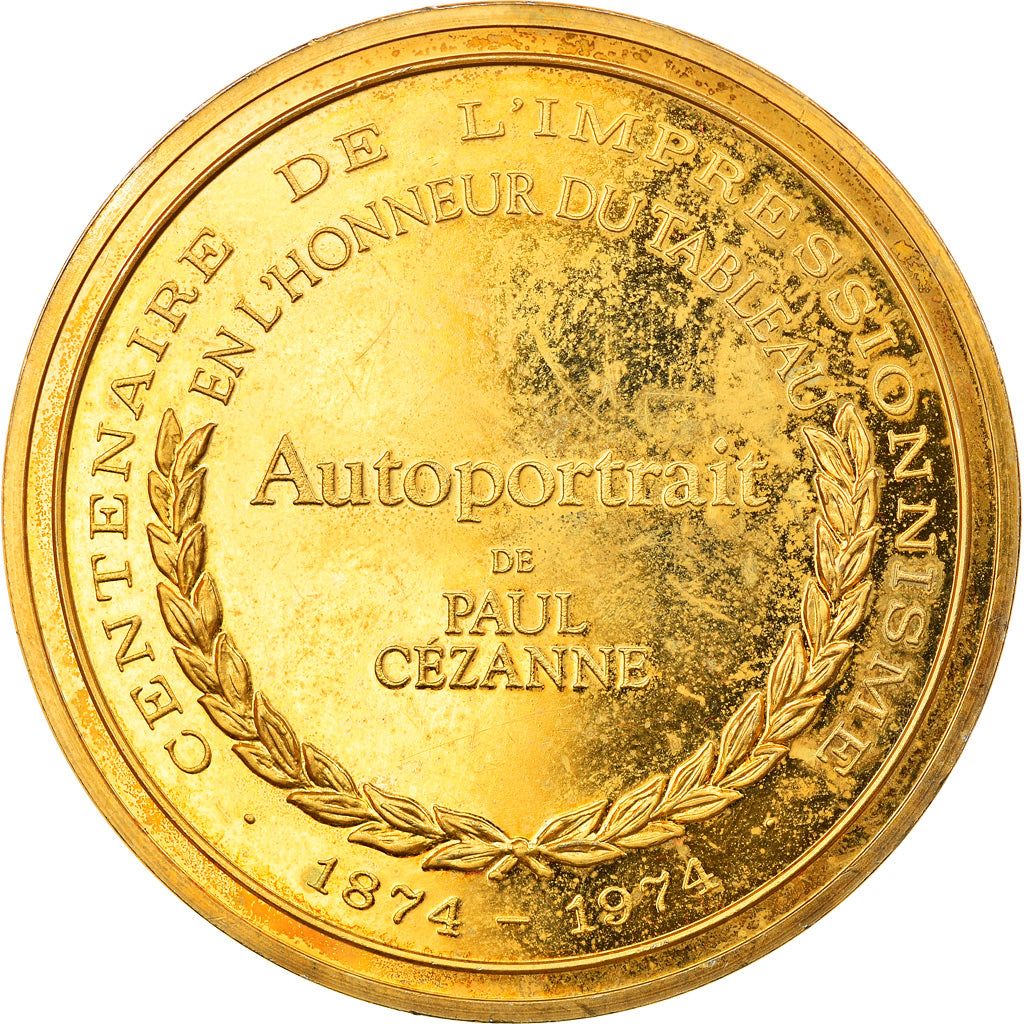 Frankreich, Medal, French Fifth Republic, Arts & Culture, VZ, Vermeil