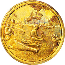Frankrijk, Medal, French Fifth Republic, Arts & Culture, PR, Vermeil