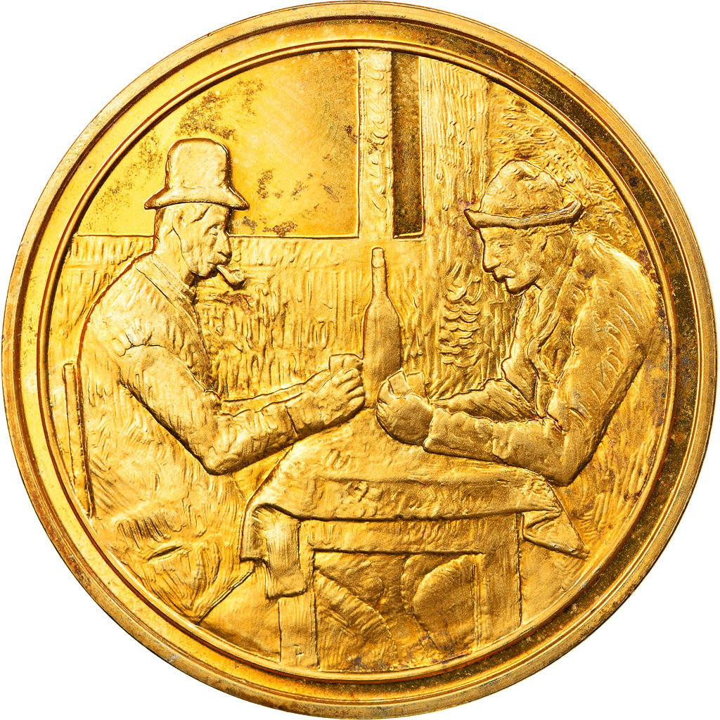 Frankreich, Medal, French Fifth Republic, Arts & Culture, VZ, Vermeil