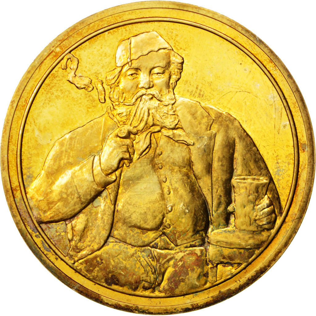Frankrijk, Medal, French Fifth Republic, Arts & Culture, PR, Vermeil