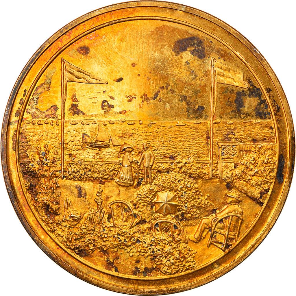 Frankrijk, Medal, French Fifth Republic, Arts & Culture, PR, Vermeil
