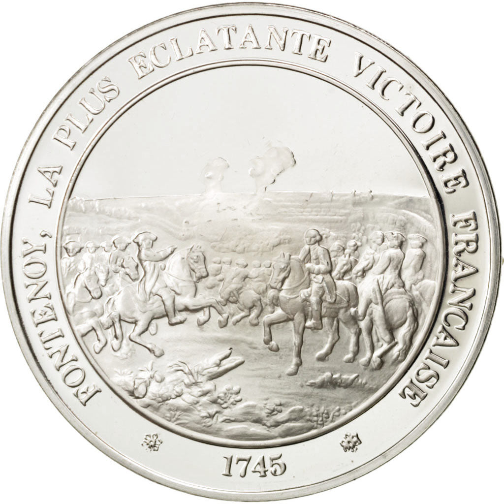 France, Medal, French Fifth Republic, History, MS(65-70), Silver