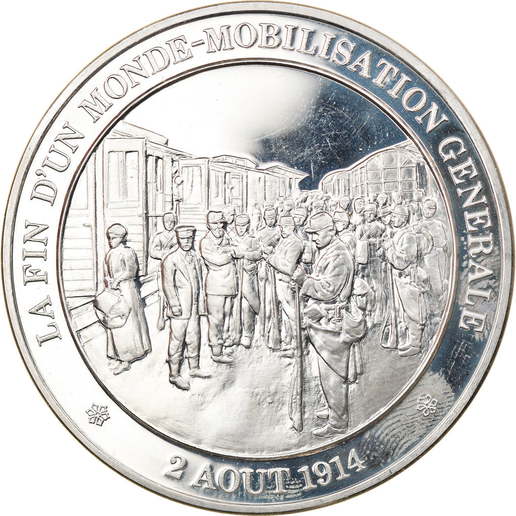 France, Medal, French Fifth Republic, History, FDC, Argent