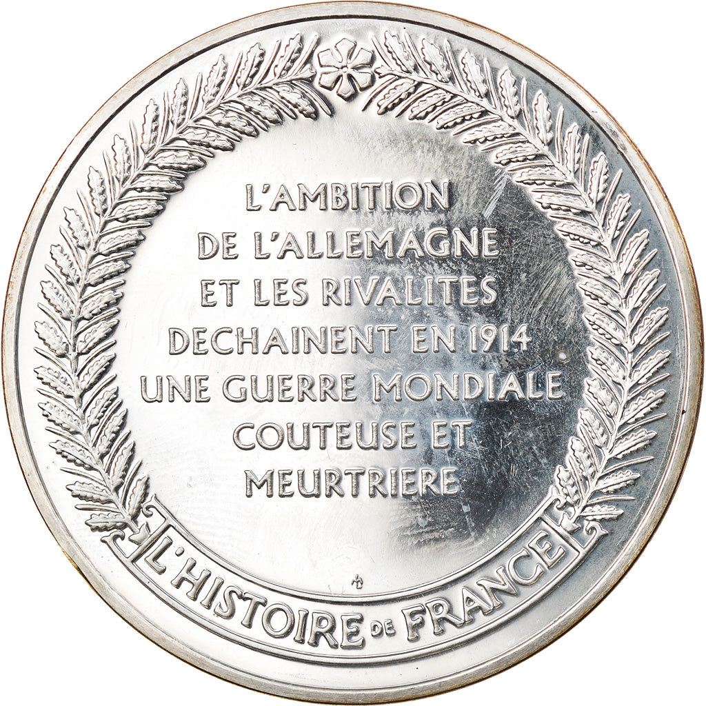 France, Medal, French Fifth Republic, History, FDC, Argent