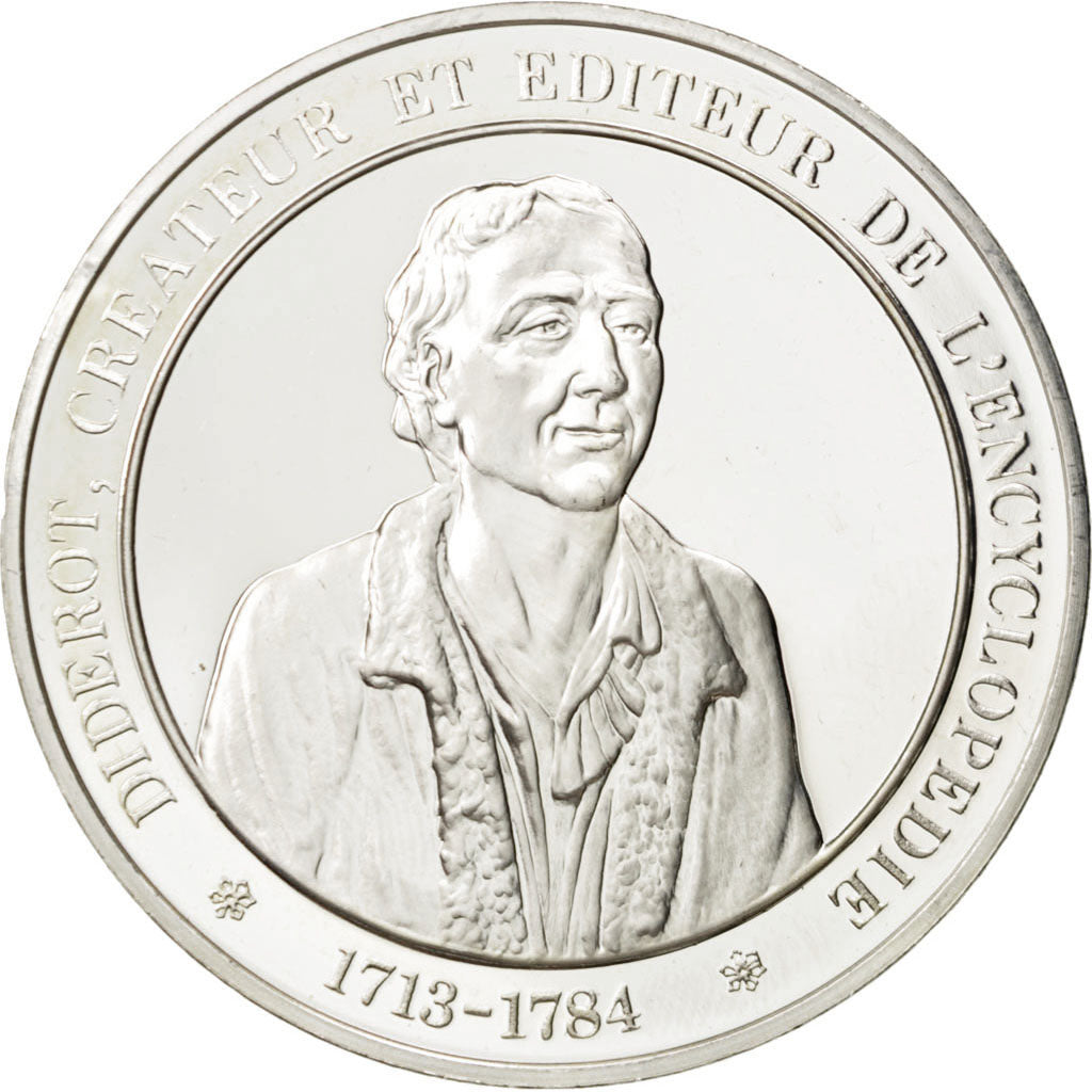 France, Medal, French Fifth Republic, History, MS(65-70), Silver