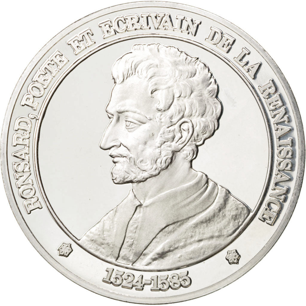 France, Medal, French Fifth Republic, History, FDC, Argent