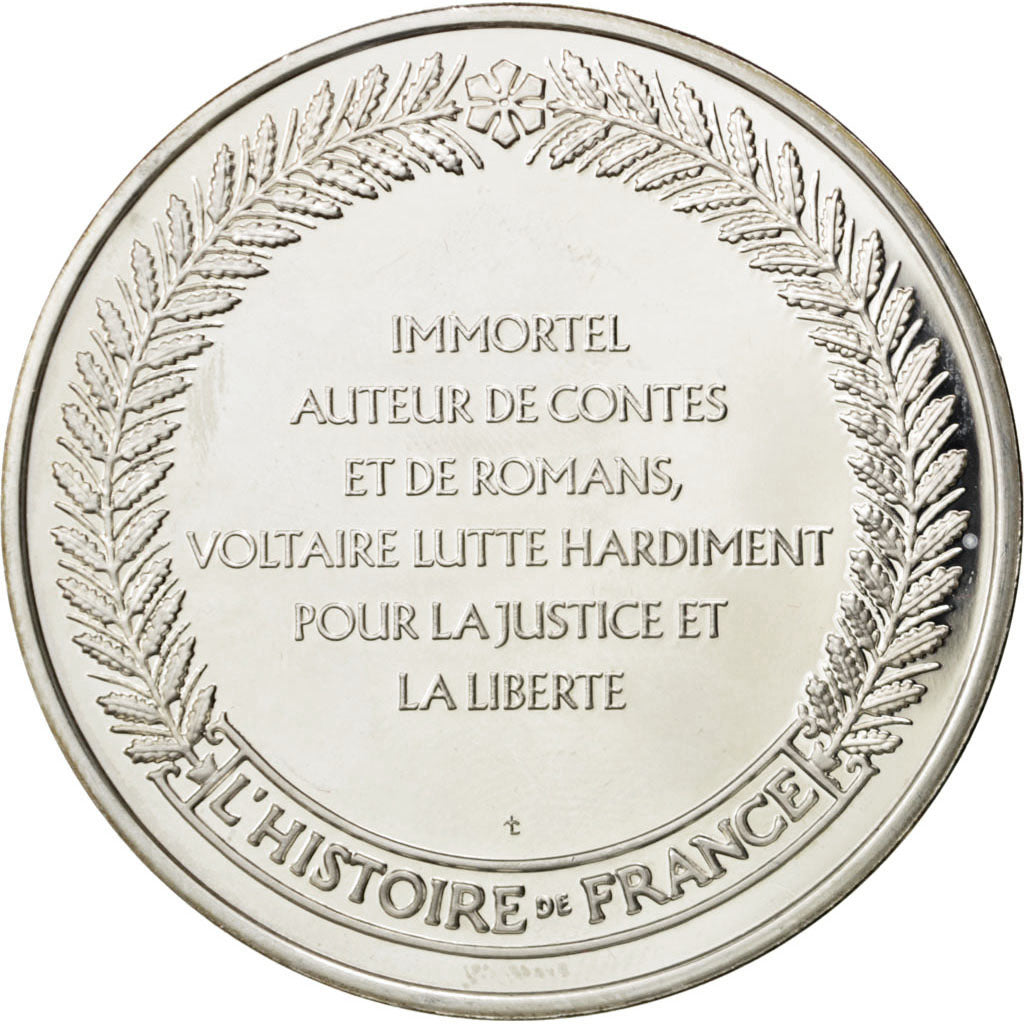 France, Medal, French Fifth Republic, History, MS(65-70), Silver