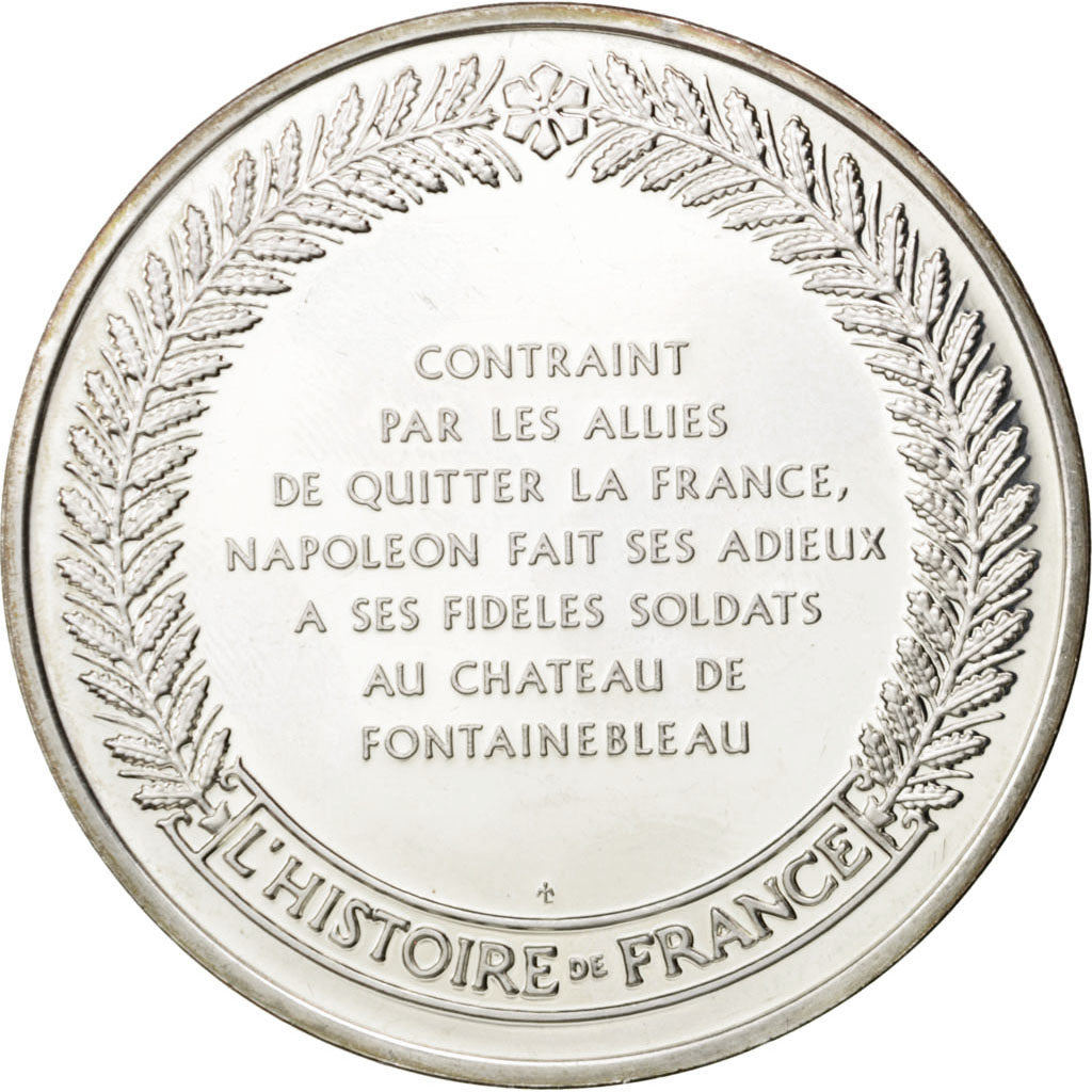 France, Medal, French Fifth Republic, History, MS(65-70), Silver