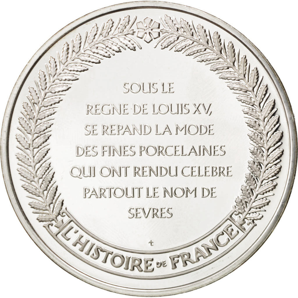 France, Medal, French Fifth Republic, History, MS(65-70), Silver