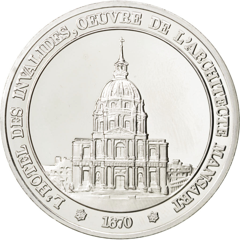 France, Medal, French Fifth Republic, History, FDC, Argent
