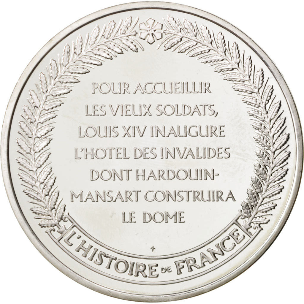 France, Medal, French Fifth Republic, History, FDC, Argent