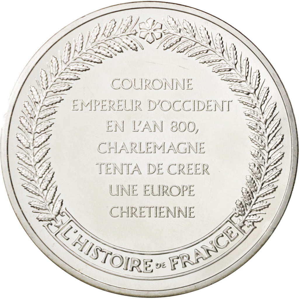 France, Medal, French Fifth Republic, History, MS(65-70), Silver