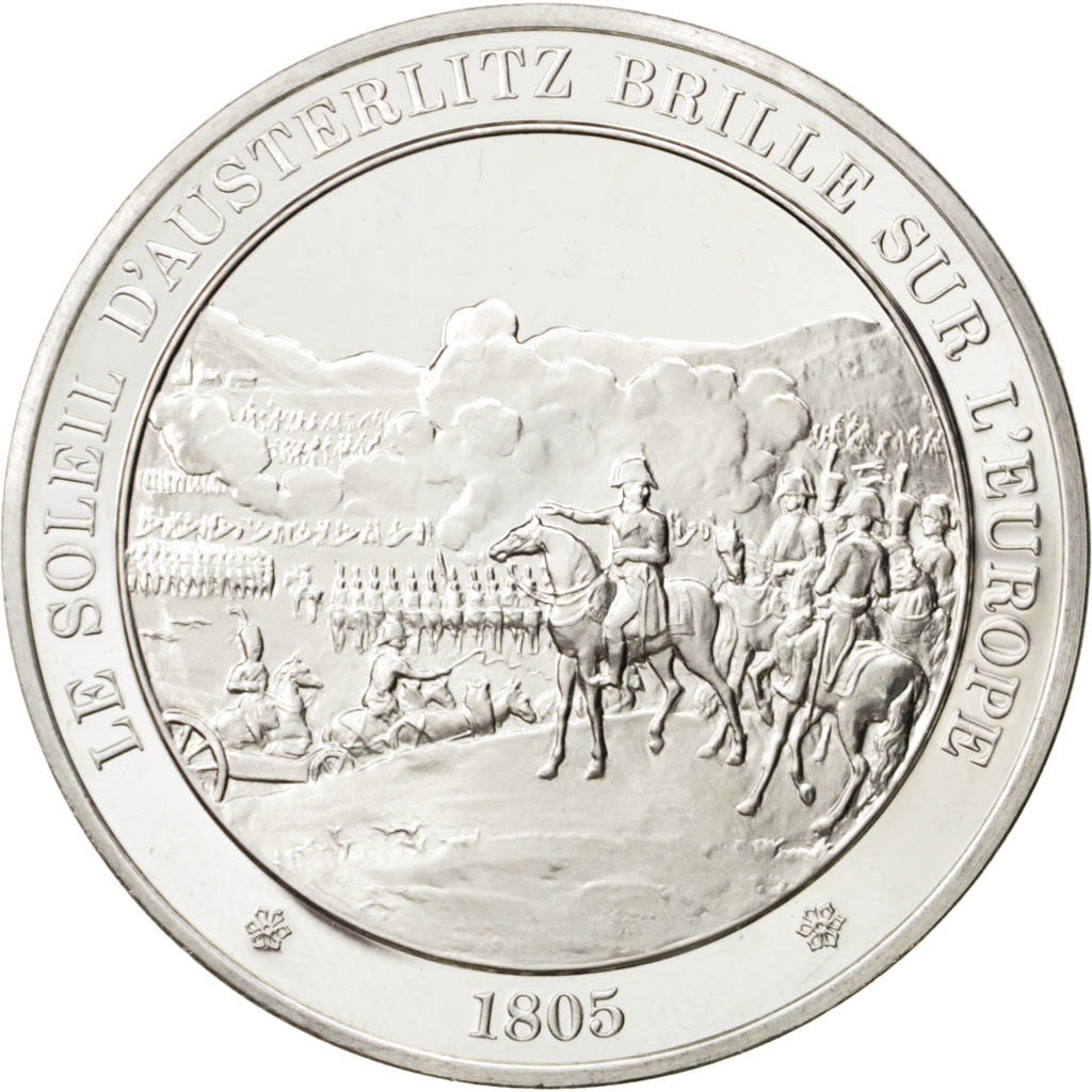France, Medal, French Fifth Republic, History, MS(65-70), Silver